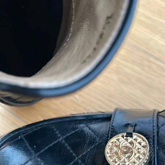 CHANEL COCO COIN LOAFERS